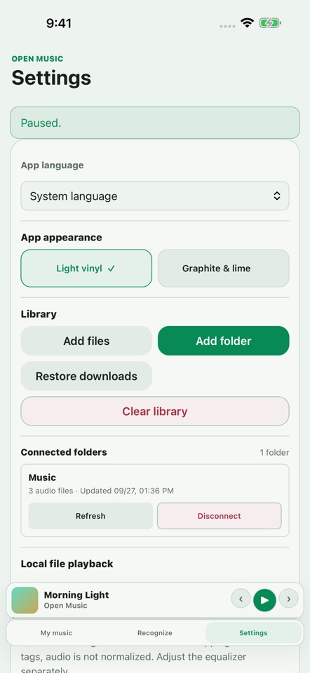 Open Music Player screenshot 4