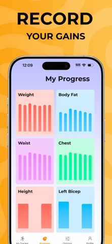 Body Measurement (Tracker) iPhone screenshot