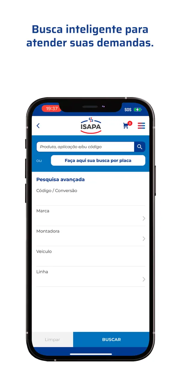 Screenshot #2 pour Isapa Autopeças - Catálogo