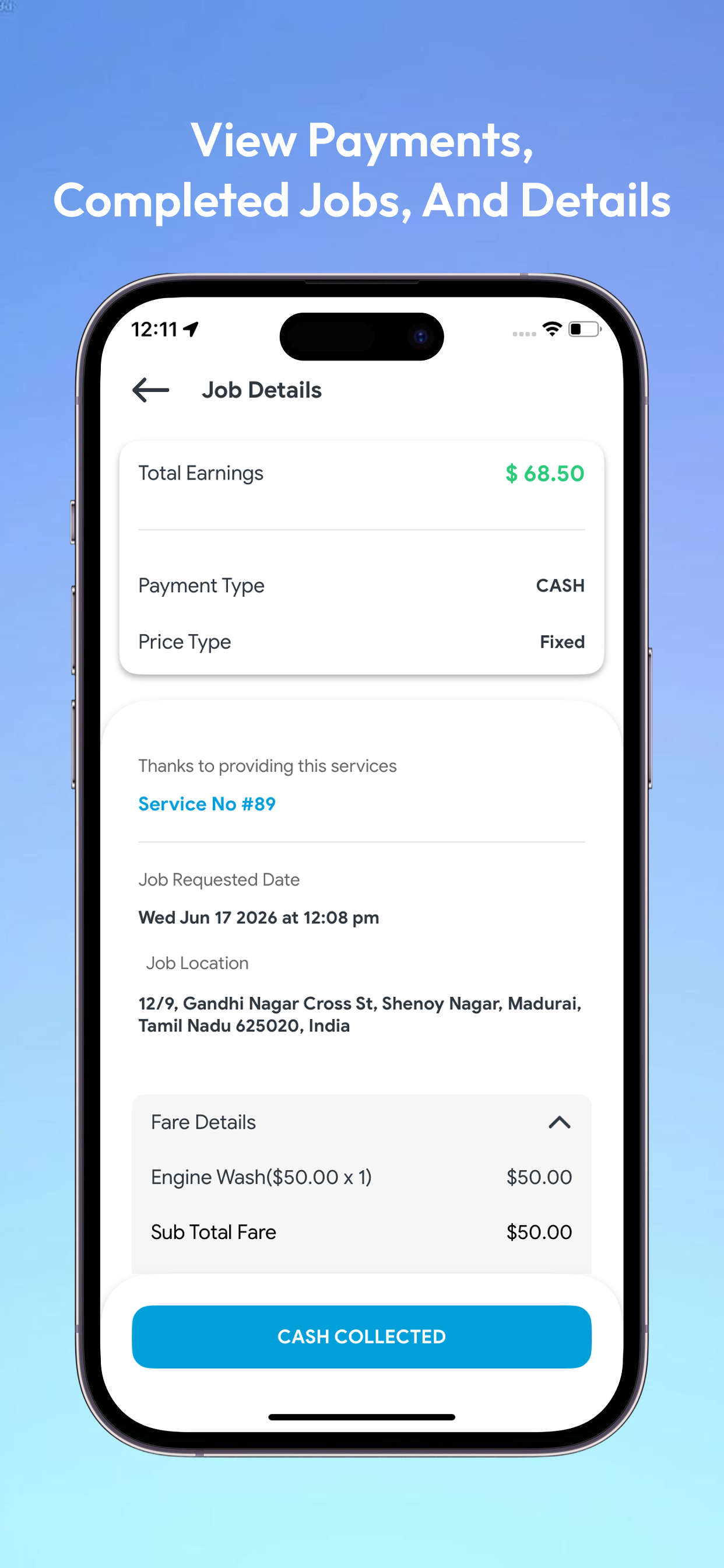 GoferHandyXprovider screenshot 7