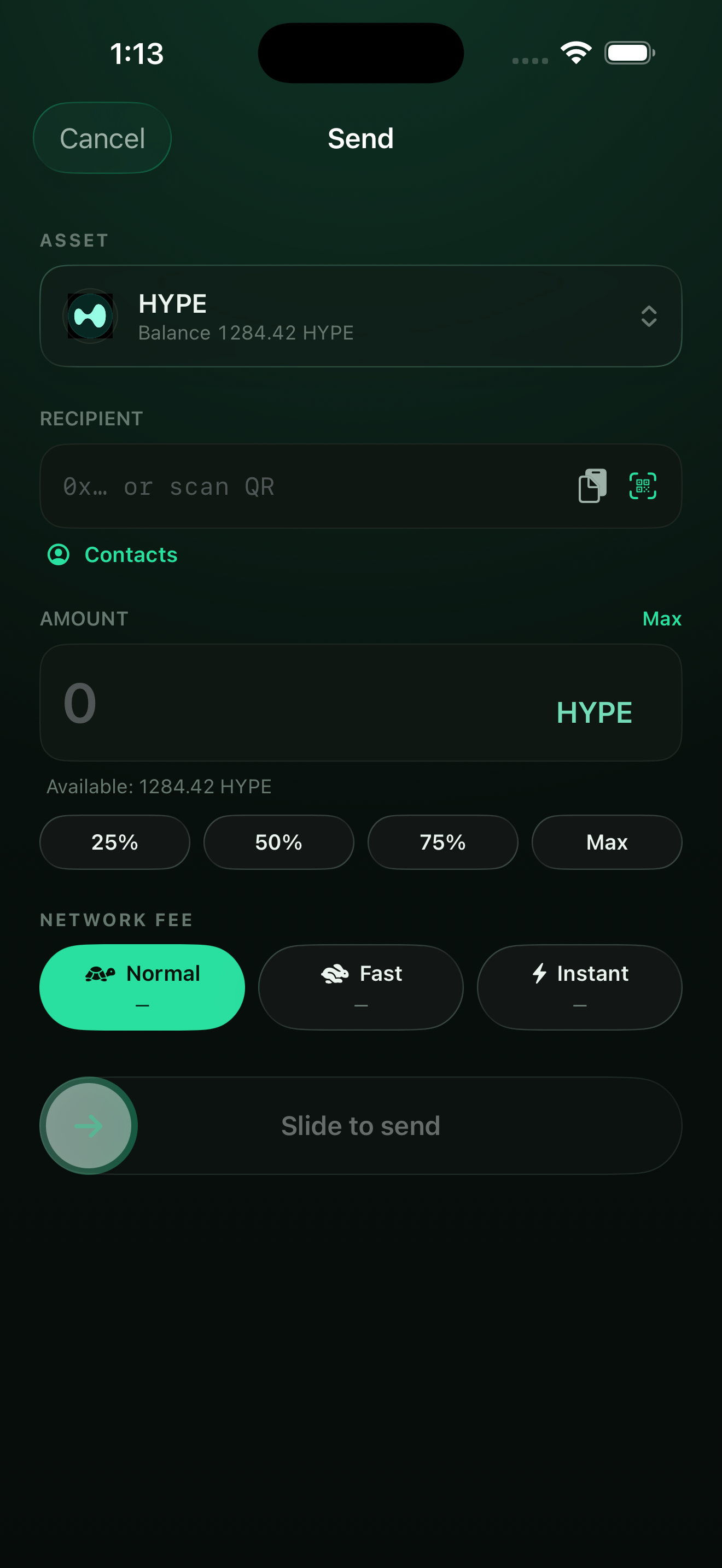 Onyx: HYPE Wallet screenshot 6