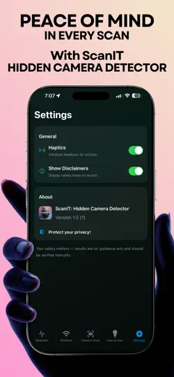 Hidden Camera Detector: ScanIT iPhone Ekran Görüntüsü 5