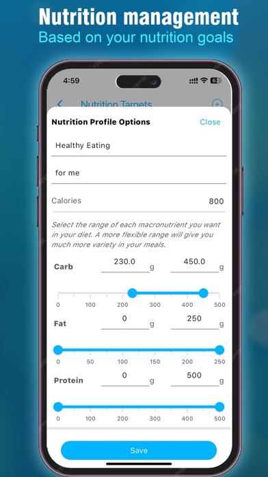 Meal Planner – Eating well Screenshot
