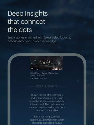 FRONTLINE: Billie iPad screenshot