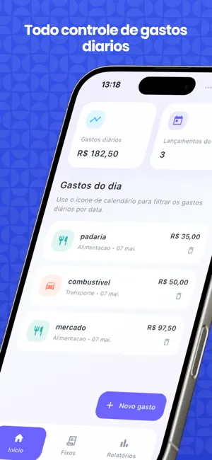 Controle Financeiro Pessoal screenshot 2