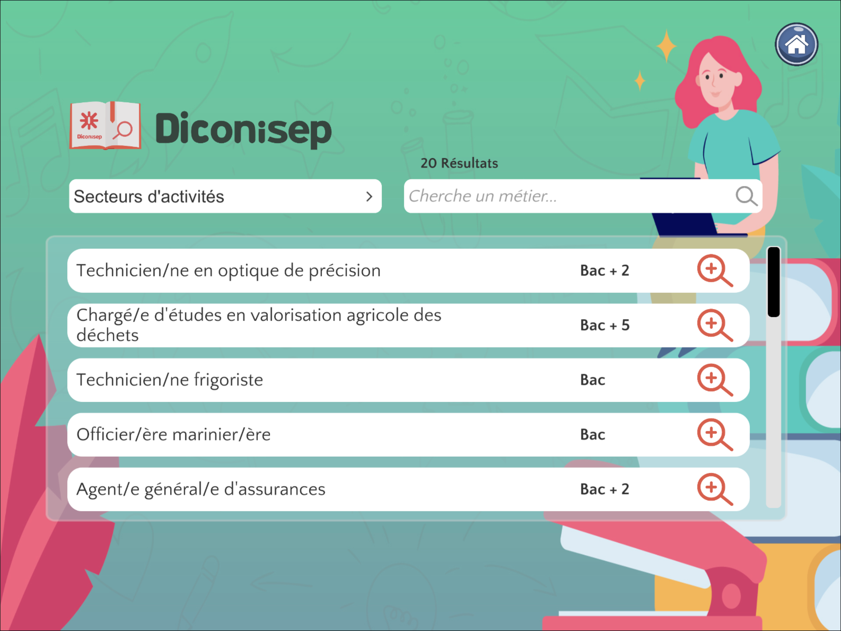 OnyXP, les jobs en jeu.