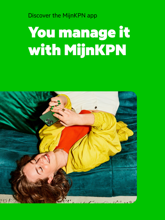 MijnKPN iPad screenshot 1 - Utilities app