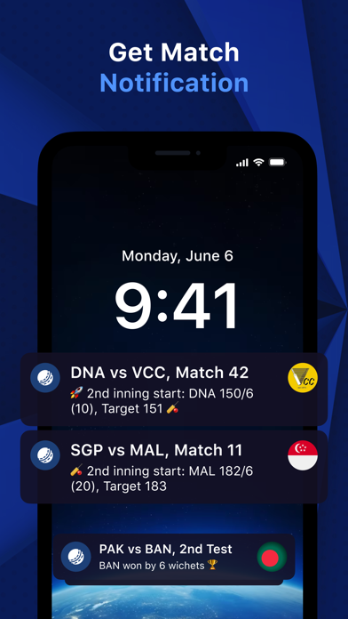 CricManiac: Live Cricket Score Screenshot