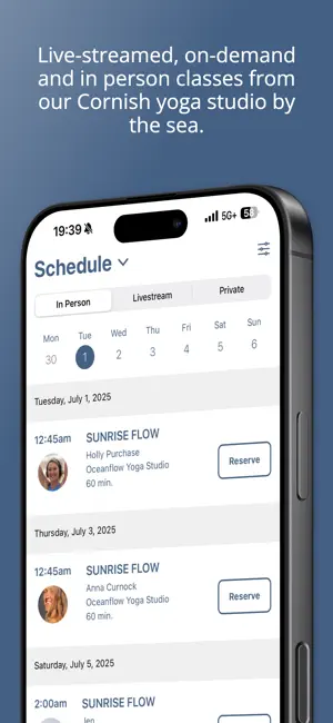 Oceanflow Yoga UK screenshot 4