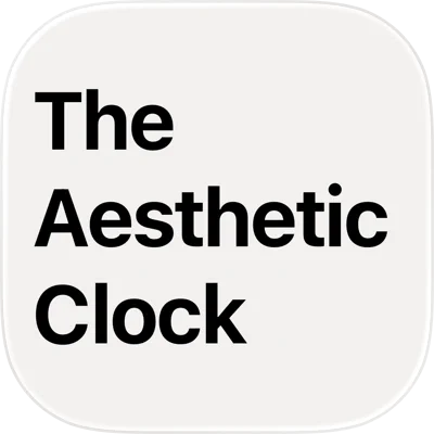 Aesthetic Clock