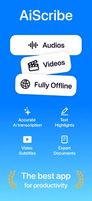 AiScriber: Offline Transcriber screenshot 1