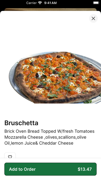 La Florentina Restaurant iPhone screenshot 3 - Food & Drink app