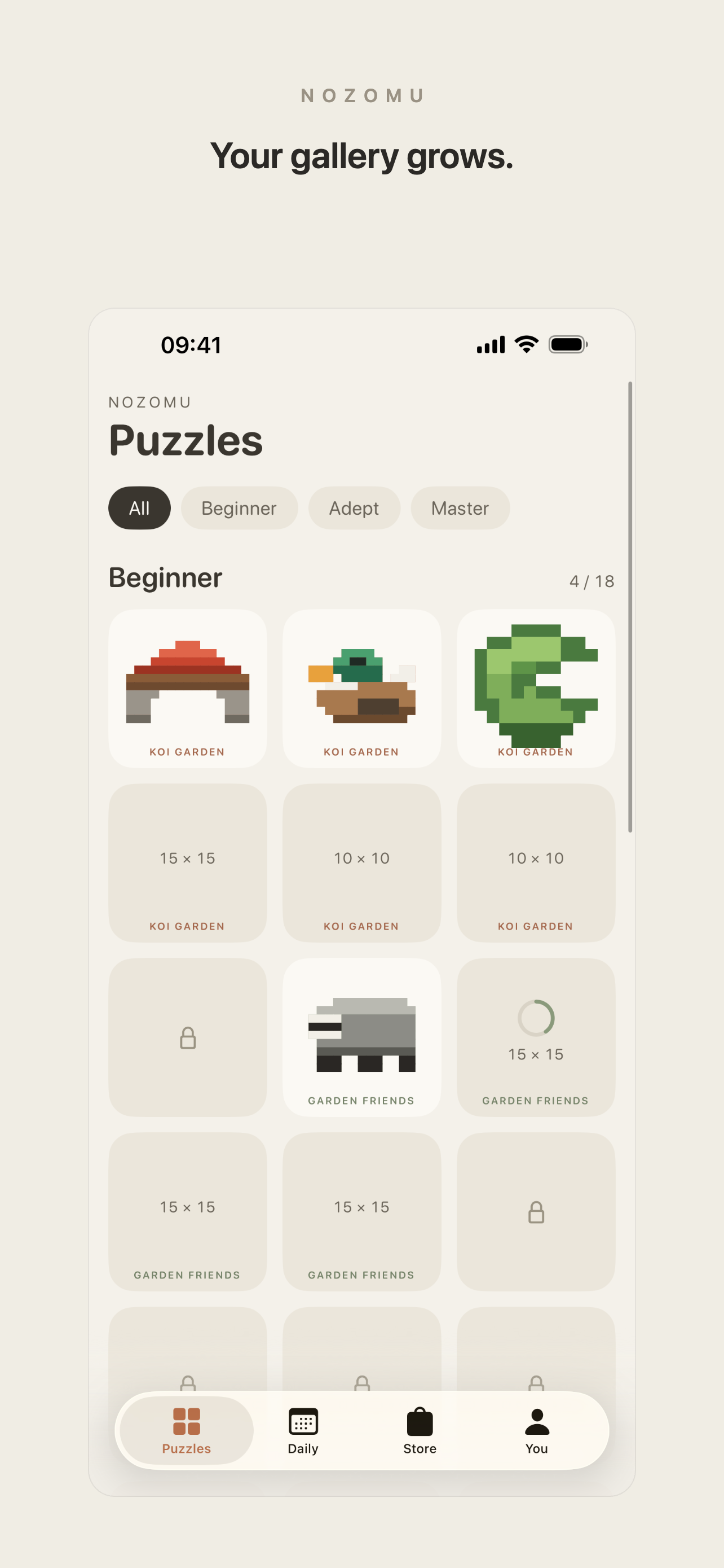 Nozomu: Calm Nonogram Puzzles screenshot 5