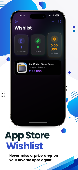 AppWish - Wishlist Screenshot 1 of 3