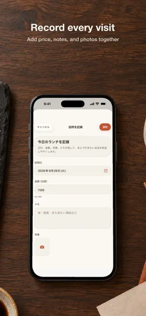 Lunch Log - Restaurant Notes screenshot 3