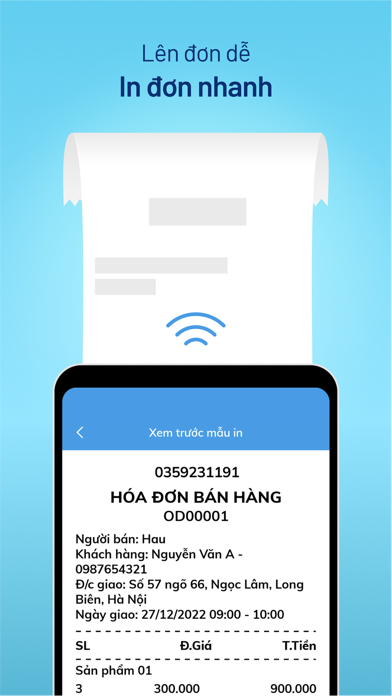 My Choozia - Quản lý bán hàng Screenshot