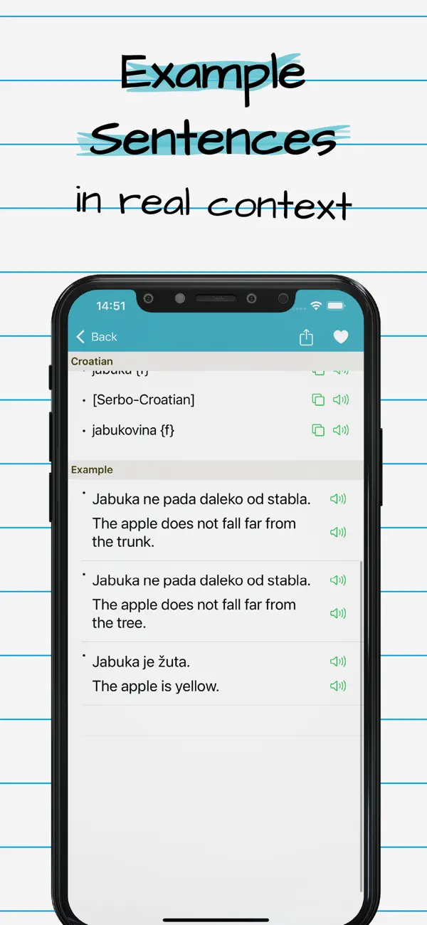Screenshot #3 pour Croatian English Dictionary +