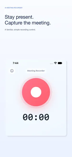 AI Meeting Recorder screenshot 1