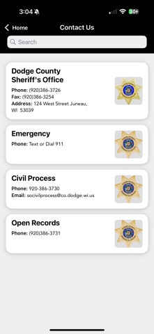 Dodge County Sheriffs Office Screenshot 2 of 3