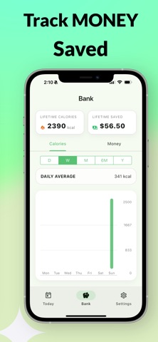 Count Calories & Save Money screenshot