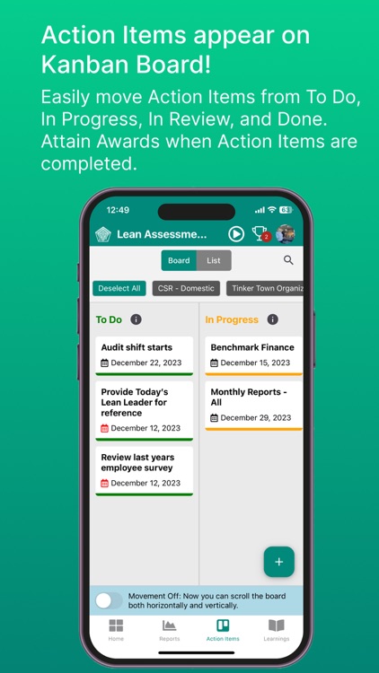 Lean Assessment/Overview Rpt screenshot-6