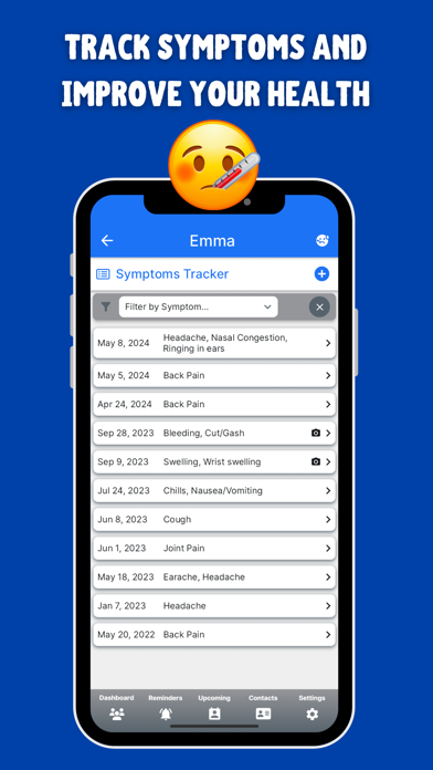 Health Record - KeepTrackMed Screenshot