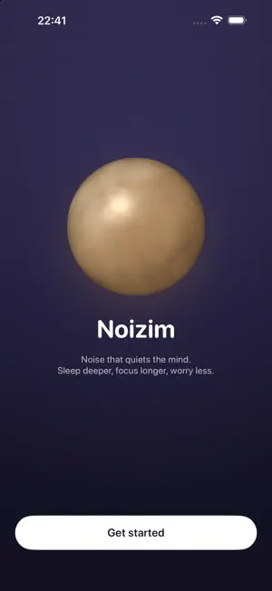 Noizim: White Noise Machine screenshot 1