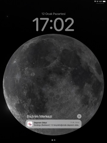 AFAD Deprem iPad screenshot 1
