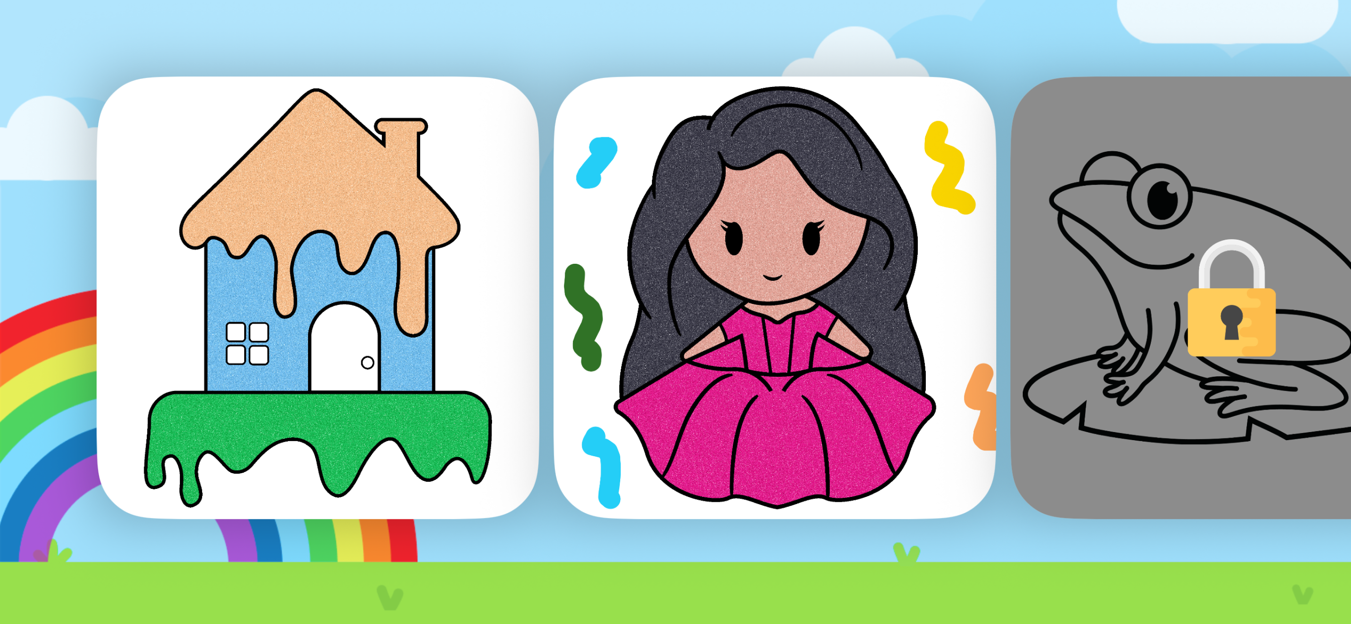 Colouring and drawing for kids screenshot 2