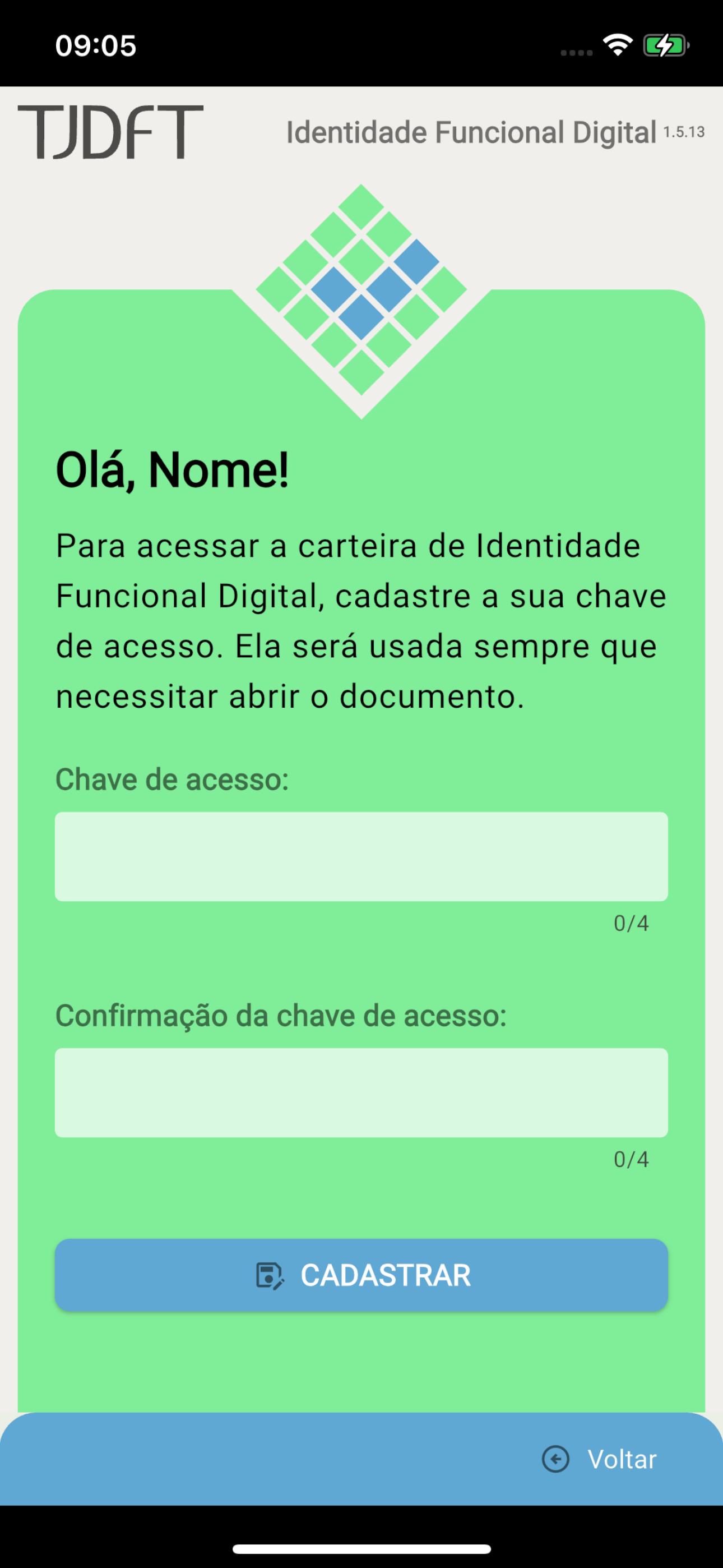 Identidade Funcional TJDFT