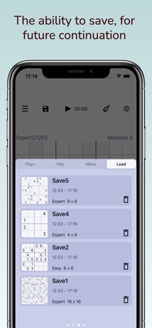 Sudoku - 4x4 6x6 9x9 16x16 screenshot