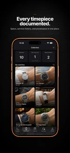 Lunette: Watch Box & Diary screenshot 2