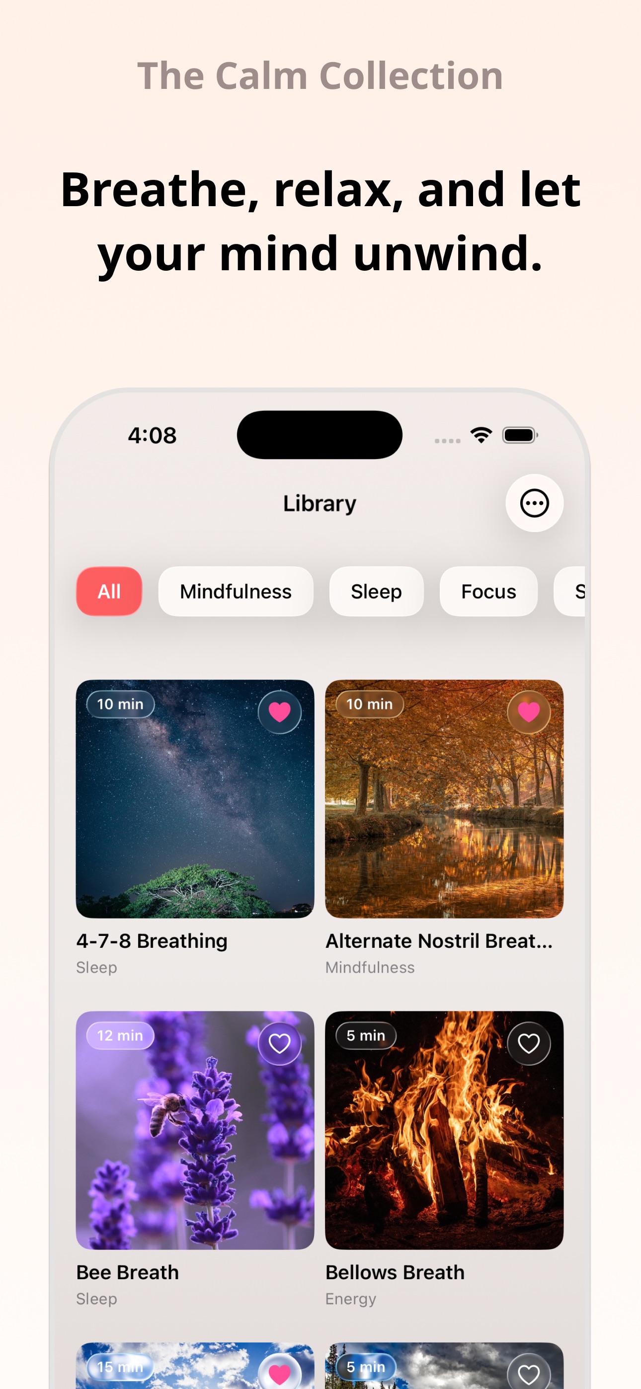 Screenshot 4 of Mindful: Meditation & Calm