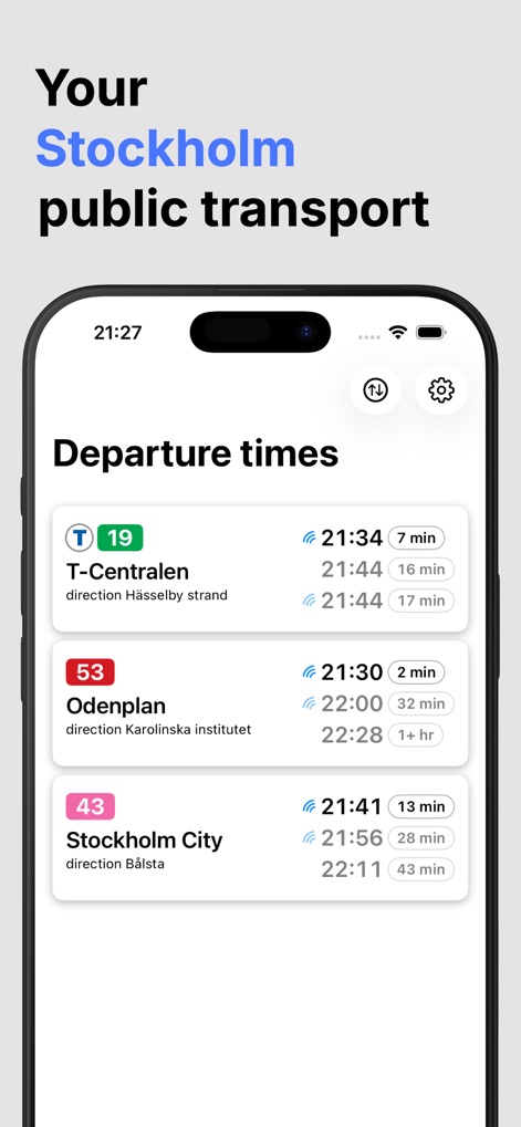 SL Commuter - Travel App | MWM