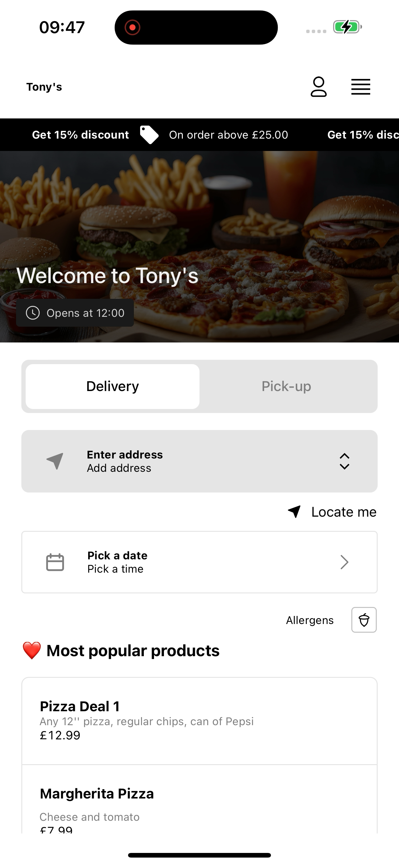 Tony's screenshot 3