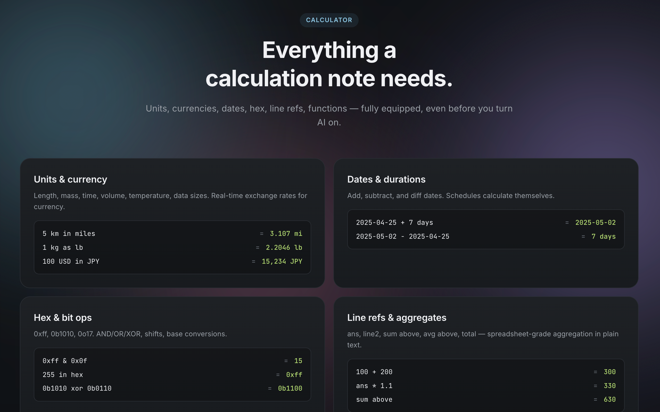 InkCalc screenshot 8
