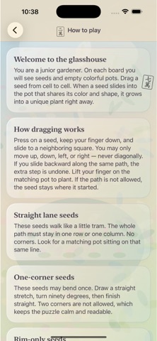 GlsBloomTrails iPhone screenshot 2