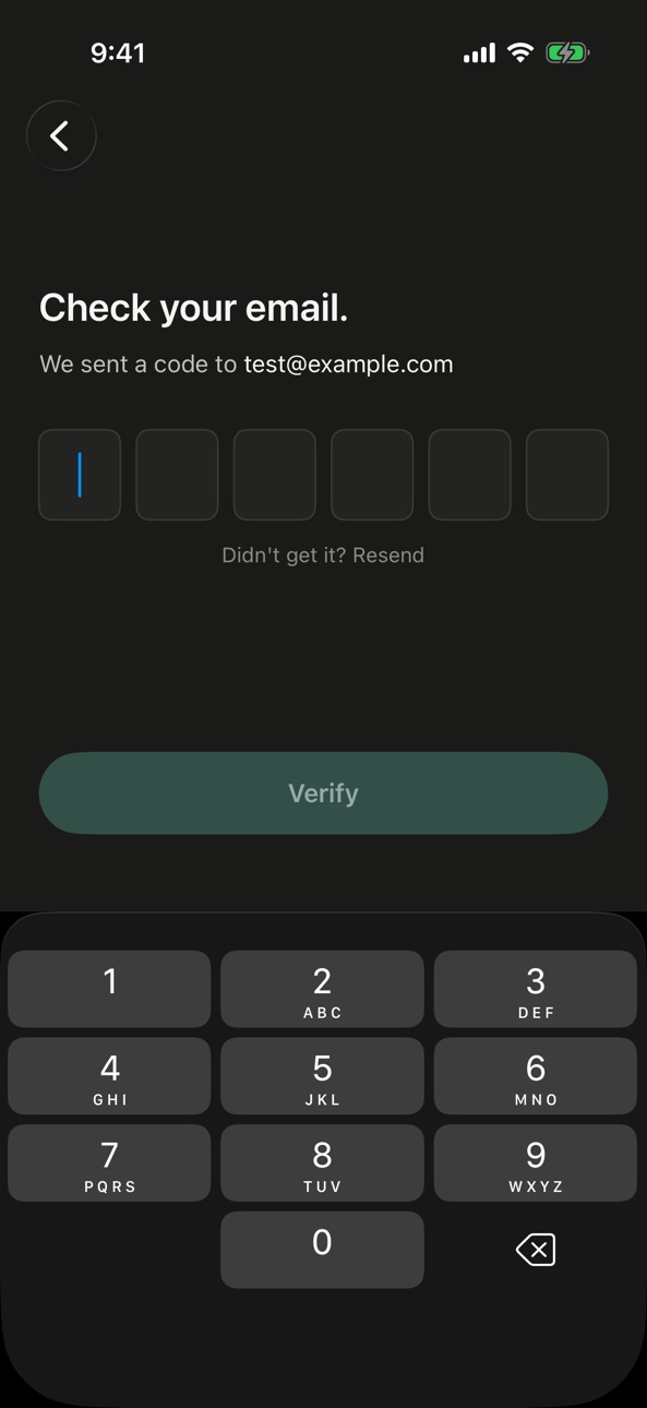 iPhone screenshot