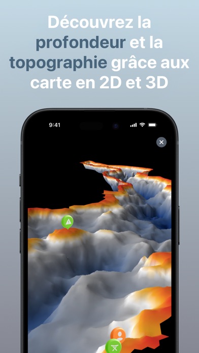 Screenshot #1 pour Fish Deeper - Fishing App