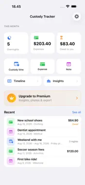 Custody Tracker: Parent Log screenshot 1