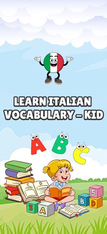 Learn Italian Vocabulary - Kid iPhone screenshot