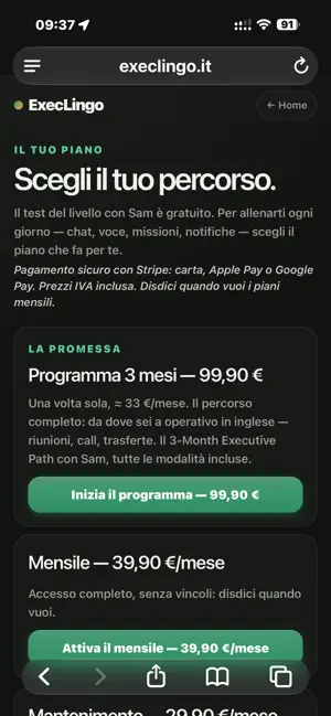 ExecLingo screenshot 2