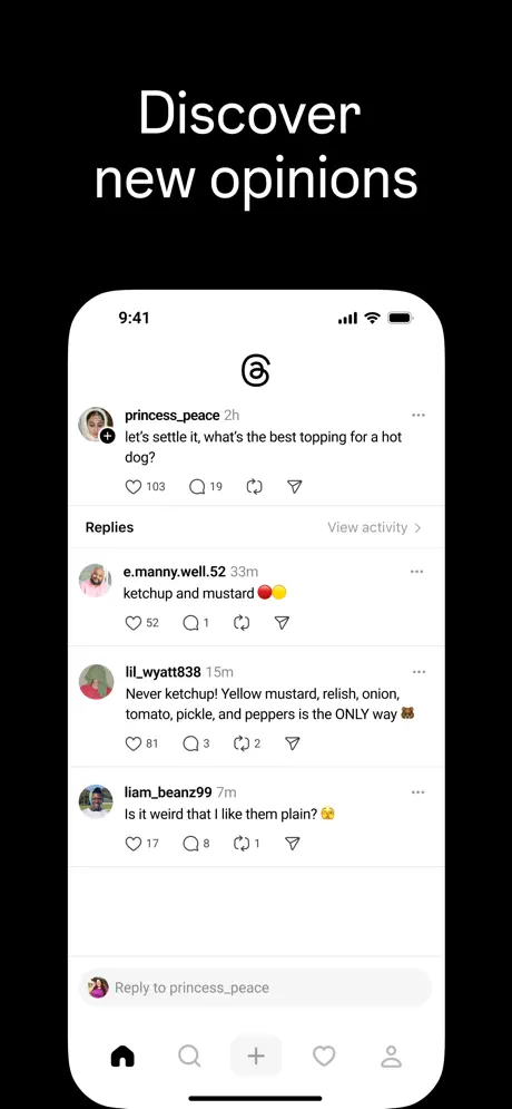 Threads screenshot 2