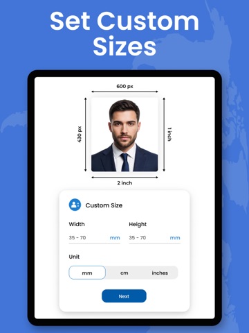 Passport Photo Maker - Visa/ID iPad screenshot