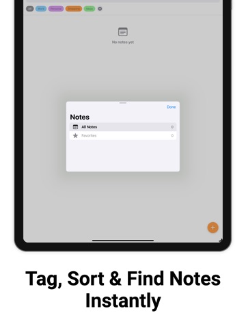 Noteorius iPad screenshot