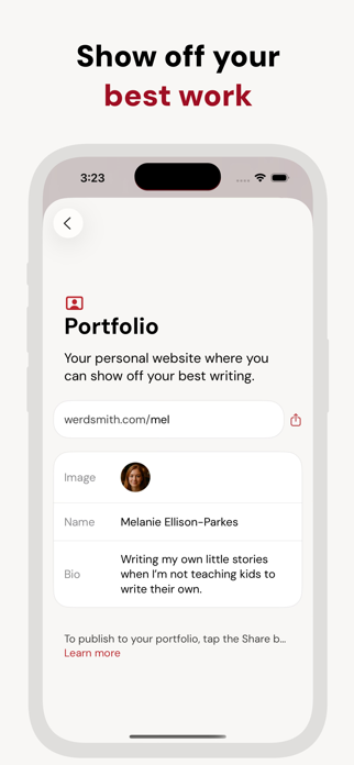 Werdsmith: Writing App Screenshot 8 of 9