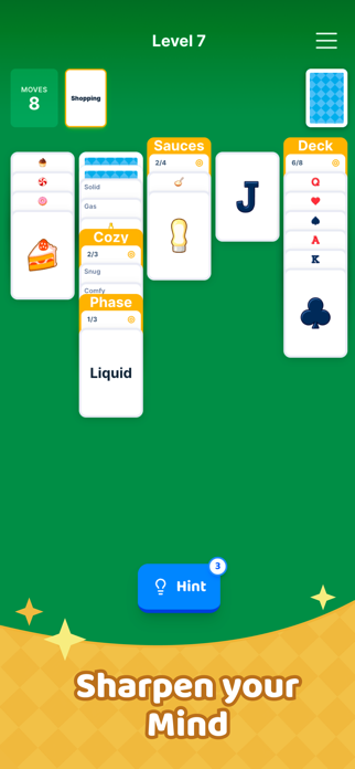 Spider Solitaire Associations Screenshot 1 of 4