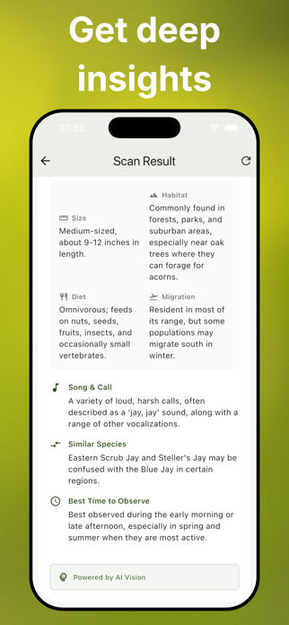 Bird Identifier: AI Scan Screenshot 6 of 8
