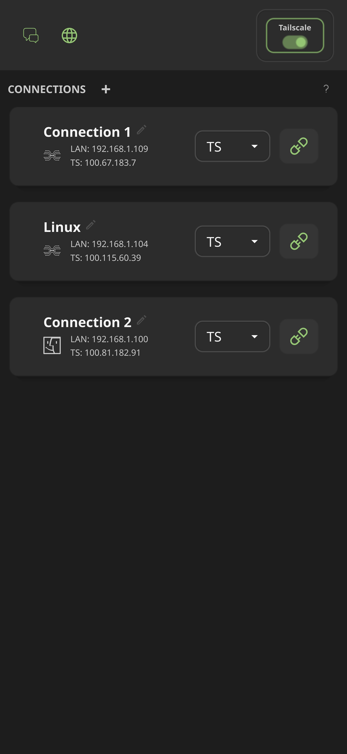 USBridge Client screenshot 4