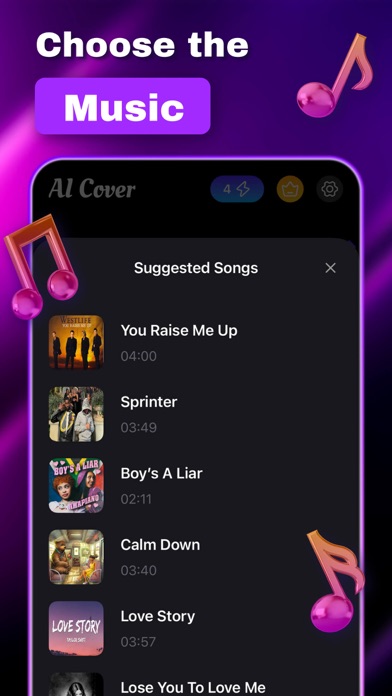 AI Cover: Song Music Generatorのおすすめ画像5